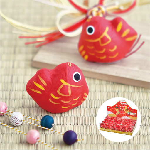 お芽でたおみくじ 縁起物 生涯安鯛 - 聖新陶芸株式会社｜栽培キットの