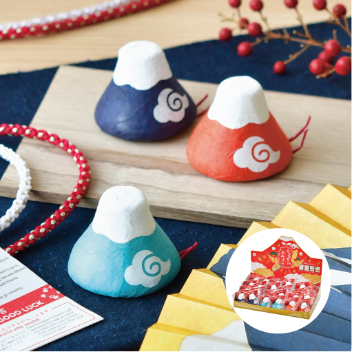 お芽でたおみくじ 縁起物 富士山 - 聖新陶芸株式会社｜栽培キットの