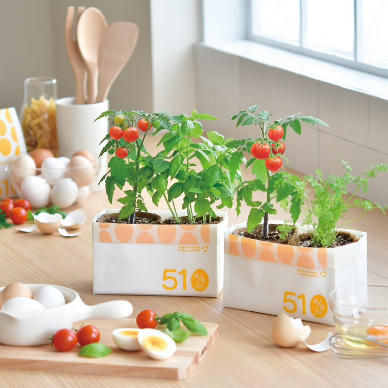 ECO Egg Shell 51% - 聖新陶芸株式会社｜栽培キットの企画・製造・販売